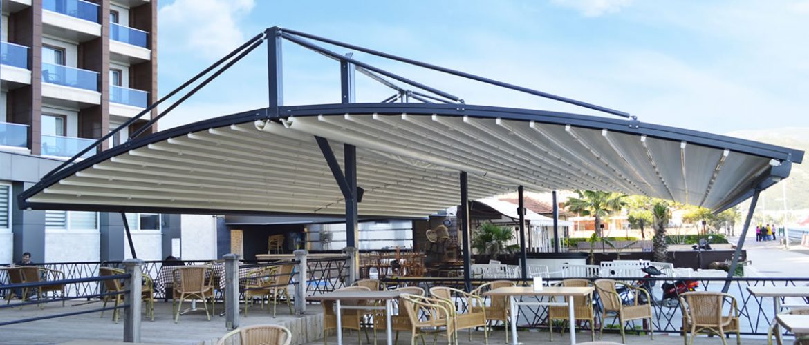 Motorlu Raylı Tente